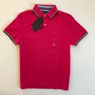 Talla M - NWT Tommy Hilfiger Men s Wicking Performance Pique Solid Short Sleeve Polo Shirt