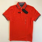 Talla M - NWT Tommy Hilfiger Men s Wicking Performance Pique Solid Short Sleeve Polo Shirt