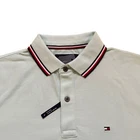 Talla M - NWT Tommy Hilfiger Men s Wicking Performance Pique Solid Short Sleeve Polo Shirt