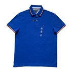 Talla M - NWT Tommy Hilfiger Men s Wicking Performance Pique Solid Short Sleeve Polo Shirt