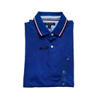 Talla M - NWT Tommy Hilfiger Men s Wicking Performance Pique Solid Short Sleeve Polo Shirt
