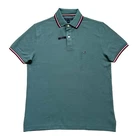 Talla M - NWT Tommy Hilfiger Men s Wicking Performance Pique Solid Short Sleeve Polo Shirt