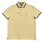 Talla M - NWT Tommy Hilfiger Men s Wicking Performance Pique Solid Short Sleeve Polo Shirt