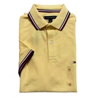 Talla M - NWT Tommy Hilfiger Men s Wicking Performance Pique Solid Short Sleeve Polo Shirt