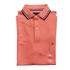 Talla M - NWT Tommy Hilfiger Men s Wicking Performance Pique Solid Short Sleeve Polo Shirt