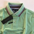 Talla M - NWT Tommy Hilfiger Men s Wicking Performance Pique Solid Short Sleeve Polo Shirt