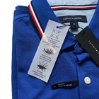 Talla M - NWT Tommy Hilfiger Men s Wicking Performance Pique Solid Short Sleeve Polo Shirt