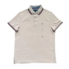 Talla M - NWT Tommy Hilfiger Men s Wicking Performance Pique Solid Short Sleeve Polo Shirt