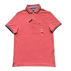 Talla M - NWT Tommy Hilfiger Men s Wicking Performance Pique Solid Short Sleeve Polo Shirt