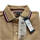 Talla M - NWT Tommy Hilfiger Men s Wicking Performance Pique Solid Short Sleeve Polo Shirt