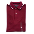 Talla M - NWT Tommy Hilfiger Men s Wicking Performance Pique Solid Short Sleeve Polo Shirt