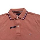 Talla M - NWT Tommy Hilfiger Men s Wicking Performance Pique Solid Short Sleeve Polo Shirt