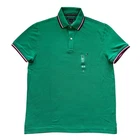 Talla M - NWT Tommy Hilfiger Men s Wicking Performance Pique Solid Short Sleeve Polo Shirt