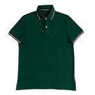 Talla M - NWT Tommy Hilfiger Men s Wicking Performance Pique Solid Short Sleeve Polo Shirt