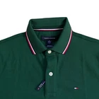 Talla M - NWT Tommy Hilfiger Men s Wicking Performance Pique Solid Short Sleeve Polo Shirt