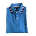 Talla M - NWT Tommy Hilfiger Men s Wicking Performance Pique Solid Short Sleeve Polo Shirt