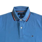 Talla M - NWT Tommy Hilfiger Men s Wicking Performance Pique Solid Short Sleeve Polo Shirt