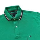 Talla M - NWT Tommy Hilfiger Men s Wicking Performance Pique Solid Short Sleeve Polo Shirt