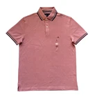Talla M - NWT Tommy Hilfiger Men s Wicking Performance Pique Solid Short Sleeve Polo Shirt