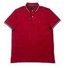 Talla M - NWT Tommy Hilfiger Men s Wicking Performance Pique Solid Short Sleeve Polo Shirt
