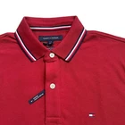 Talla M - NWT Tommy Hilfiger Men s Wicking Performance Pique Solid Short Sleeve Polo Shirt