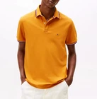 Talla M - NWT Tommy Hilfiger Men s Wicking Performance Pique Solid Short Sleeve Polo Shirt