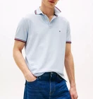 Talla M - NWT Tommy Hilfiger Men s Wicking Performance Pique Solid Short Sleeve Polo Shirt