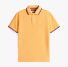 Talla M - NWT Tommy Hilfiger Men s Wicking Performance Pique Solid Short Sleeve Polo Shirt