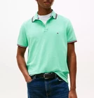 Talla M - NWT Tommy Hilfiger Men s Wicking Performance Pique Solid Short Sleeve Polo Shirt