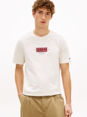 Talla L, NYC Label Logo Heavyweight T Shirt