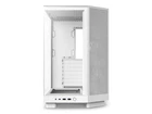NZXT H6 FLOW   Compact Dual Chamber Mid Tower Airflow ATX PC Case  White