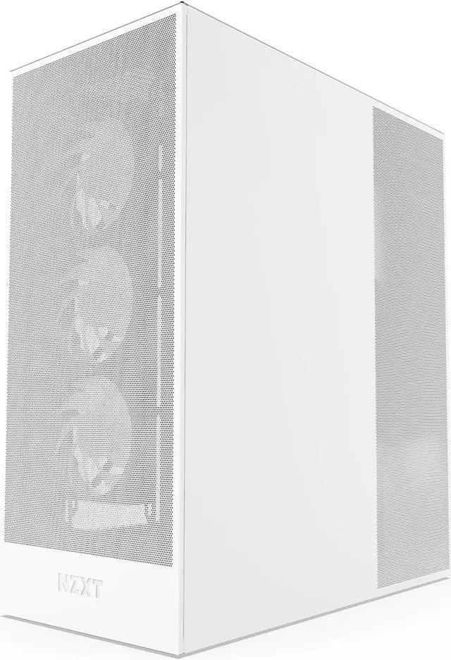 NZXT H7 Flow RGB  2024  Mid Tower Case   All White CM H72FW R1