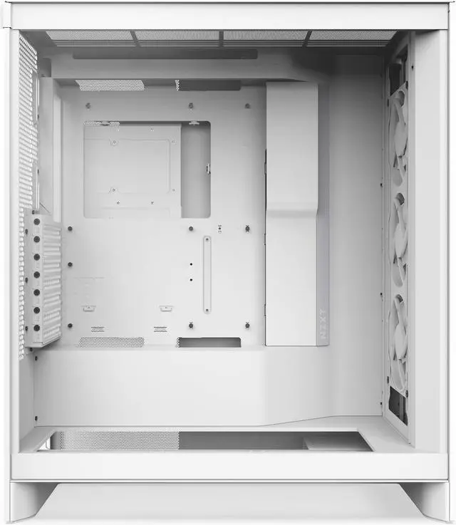 NZXT H7 Flow RGB  2024  Mid Tower Case   All White CM H72FW R1