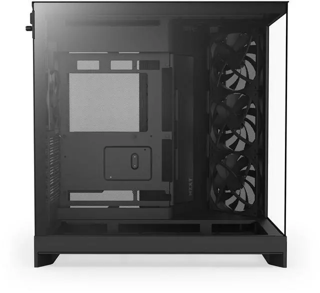 NZXT H9 Flow  2025  CM H92FB 01 Large Dual Chamber ATX Mid Tower   Black