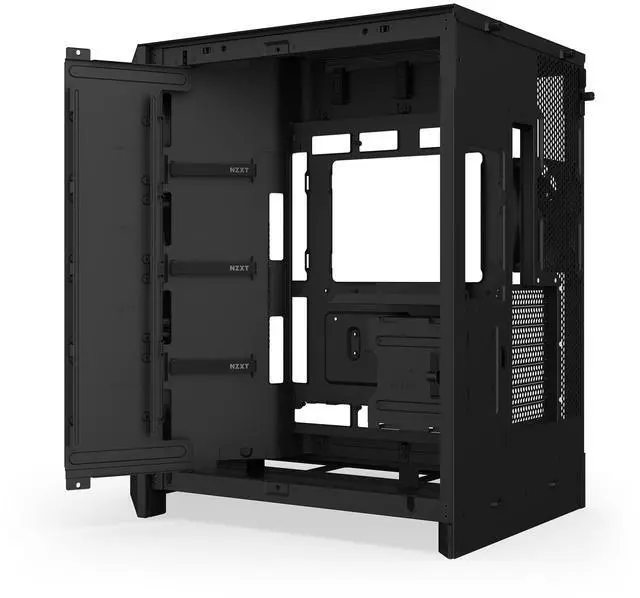 NZXT H9 Flow  2025  CM H92FB 01 Large Dual Chamber ATX Mid Tower   Black