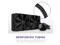 NZXT Kraken 280 mm - RL-KN280-B1 - Refrigerador líquido para CPU AIO - Pantalla LCD - 2 ventiladores de radiador de presión estática F140P, compatible con Intel LGA 1851/1700 y AMD AM5