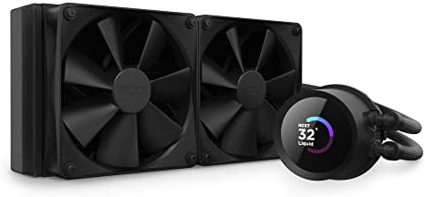 NZXT Kraken Plus 360   AIO CPU Liquid Cooler   360mm Radiator   3 x F120P Fans   Customizable 1 54 Square LCD   AMD  AM5  AM4   Intel  LGA 1851/1700  1200/115X   Black