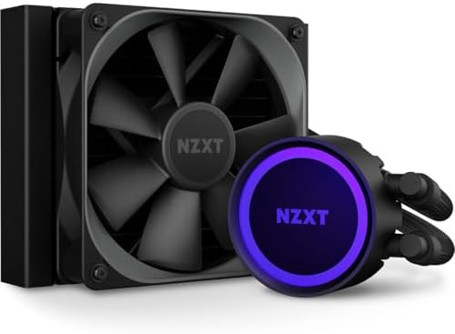NZXT Kraken Plus 360   AIO CPU Liquid Cooler   360mm Radiator   3 x F120P Fans   Customizable 1 54 Square LCD   AMD  AM5  AM4   Intel  LGA 1851/1700  1200/115X   Black