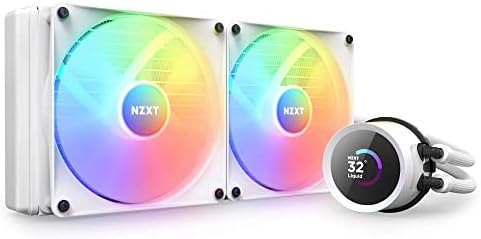 NZXT Kraken Plus 360   AIO CPU Liquid Cooler   360mm Radiator   3 x F120P Fans   Customizable 1 54 Square LCD   AMD  AM5  AM4   Intel  LGA 1851/1700  1200/115X   Black