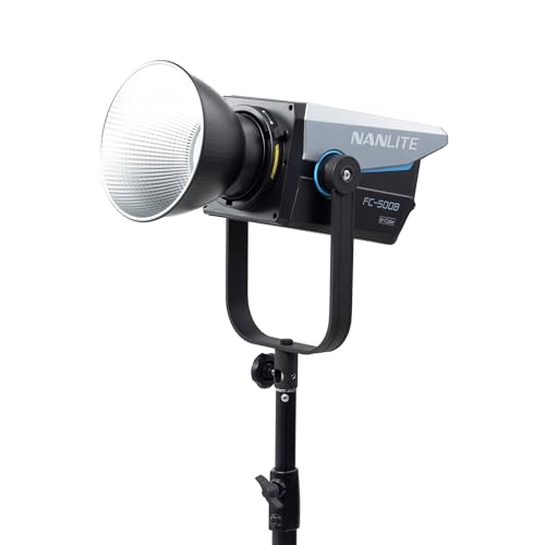Nanlite FC 500B Bicolor LED Photo and Light 520W 2700K 6500K Bluetooth App Control 2 4G 12 Built in Effects  FC500B