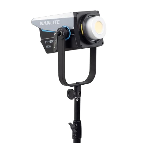 Nanlite FC 500B Bicolor LED Photo and Light 520W 2700K 6500K Bluetooth App Control 2 4G 12 Built in Effects  FC500B