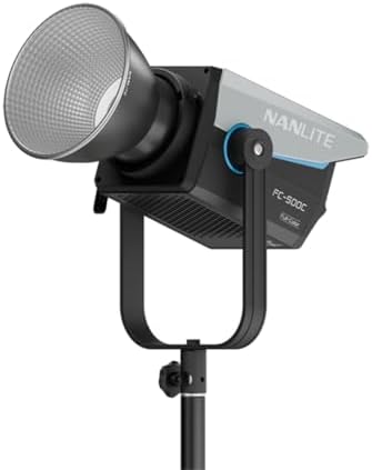 Nanlite FC 500C RGBW Color LED Spotlight Monolight Bowens iOS Android Compatible