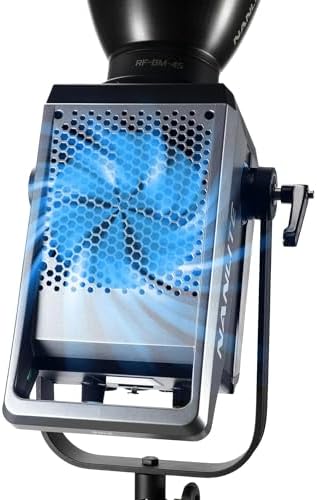 Nanlite FC 720C 750W RGBW LED Video Light  Full Color Studio Spotlight with 2700K 12000K  CRI 96 TLCI 97  Bowens Mount for Film & Broadcast Production YouTube  Live Streaming & Photography
