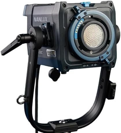 Nanlux Evoke 150C Full Color LED Video Light 150W RGB Light  1000 20000K CCT  IP66 Weatherproof  Portable Studio & On Location Light for Photography & Studio Production