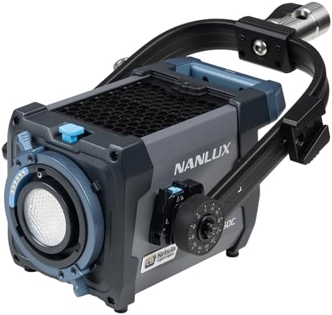 Nanlux Evoke 150C Full Color LED Video Light 150W RGB Light  1000 20000K CCT  IP66 Weatherproof  Portable Studio & On Location Light for Photography & Studio Production