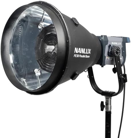 Nanlux Evoke 150C Full Color LED Video Light 150W RGB Light  1000 20000K CCT  IP66 Weatherproof  Portable Studio & On Location Light for Photography & Studio Production