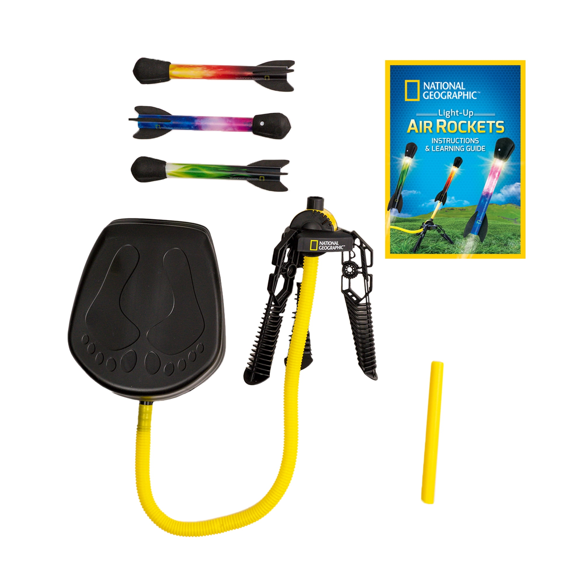 National Geographic Light Up Air Rockets Set for Kids 8 Years and up