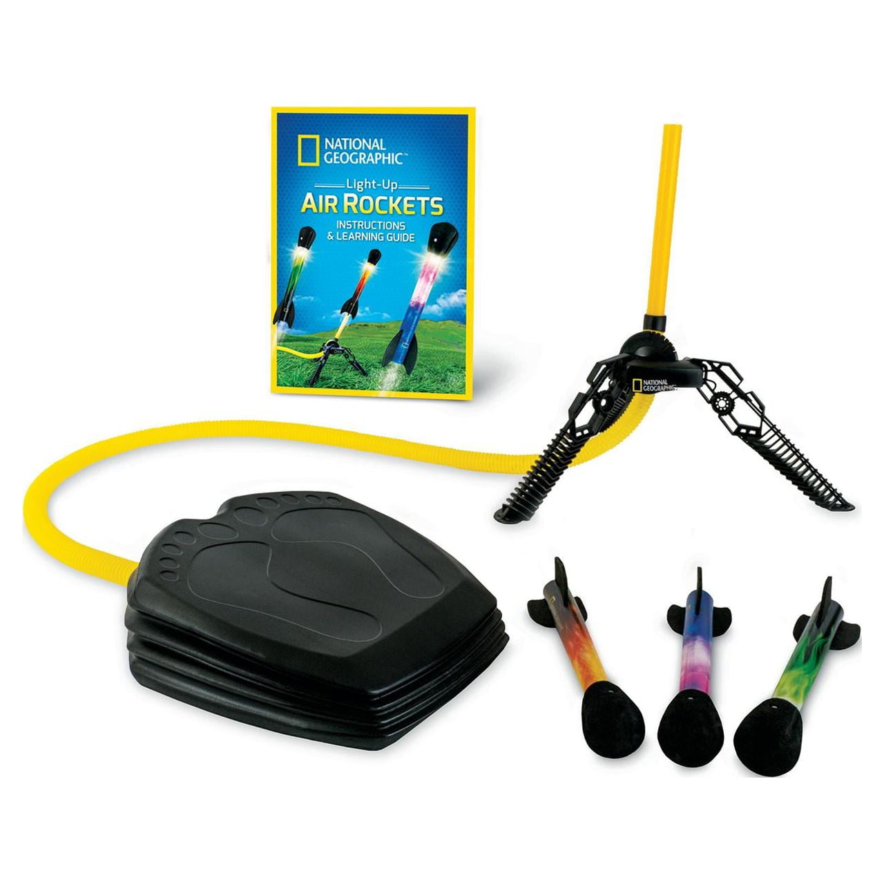 National Geographic Light Up Air Rockets Set for Kids 8 Years and up
