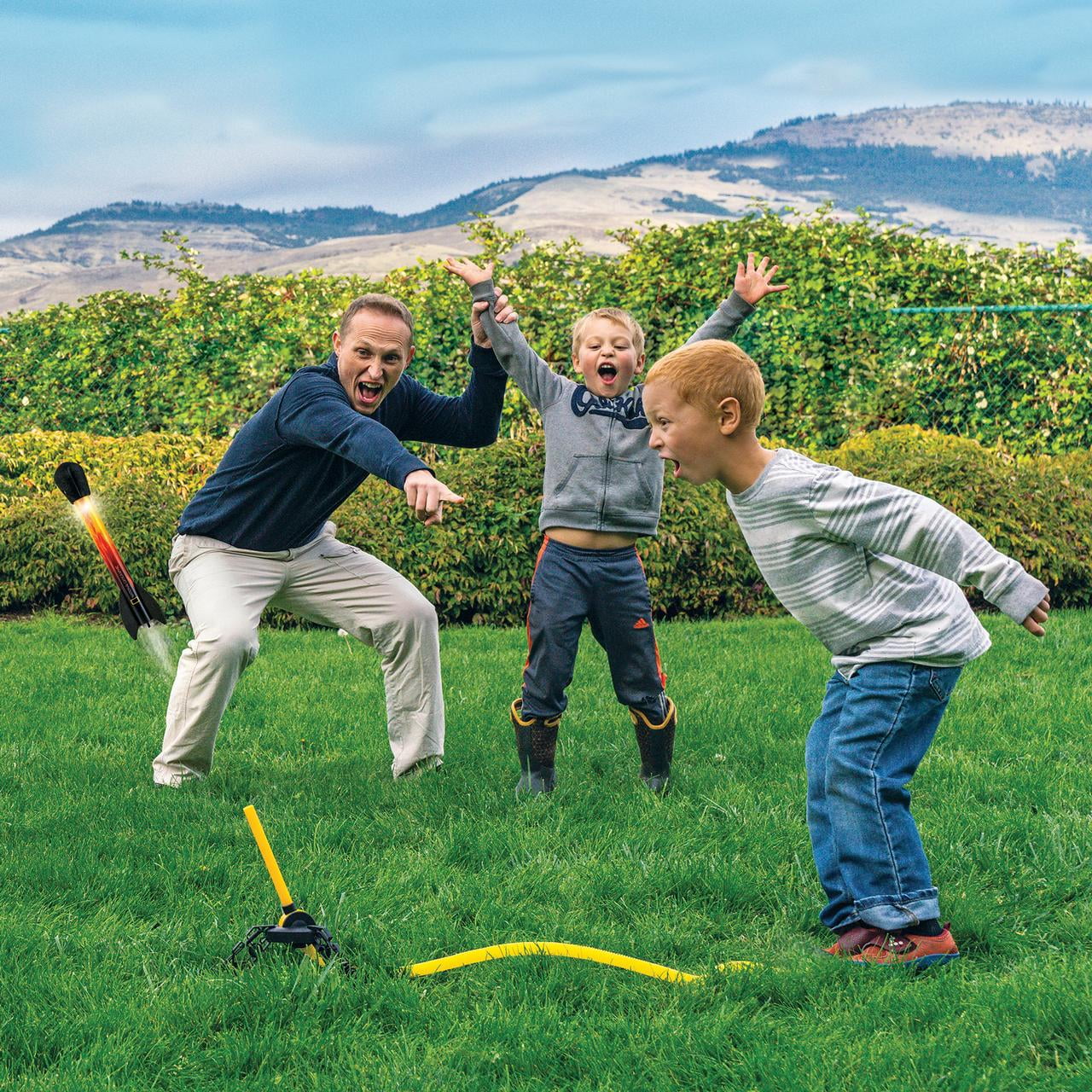National Geographic Light Up Air Rockets Set for Kids 8 Years and up
