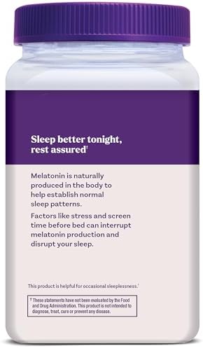 Natrol Melatonin Gummies  Sleep Support  190 Strawberry Flavored Adult Melatonin Gummies  10 mg Sleep Aids for Adults